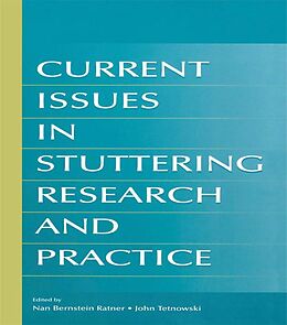 E-Book (epub) Current Issues in Stuttering Research and Practice von 