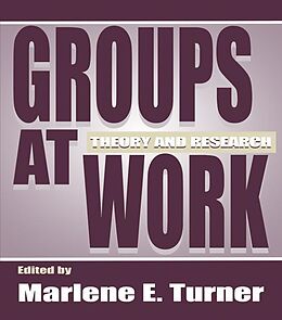 E-Book (epub) Groups at Work von 