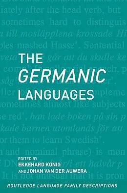 PDF The Germanic Languages von Ekkehard Konig, Johan Van Der Auwera