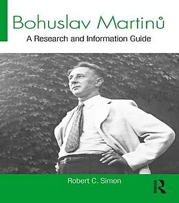 E-Book (pdf) Bohuslav Martinu von Robert Simon