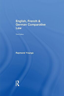 eBook (pdf) English, French & German Comparative Law de Raymond Youngs