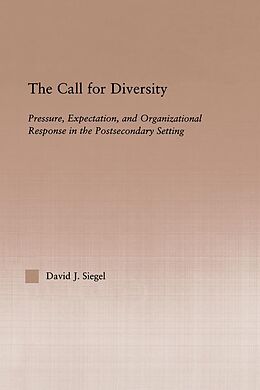 E-Book (epub) The Call For Diversity von David J. Siegel