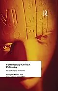 E-Book (pdf) Contemporary American Philosophy von George P and Montague Adams