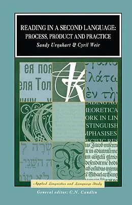 E-Book (epub) Reading in a Second Language von A. H. Urquhart, Cyril J. Weir