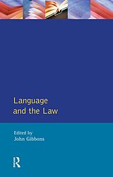 eBook (epub) Language and the Law de 