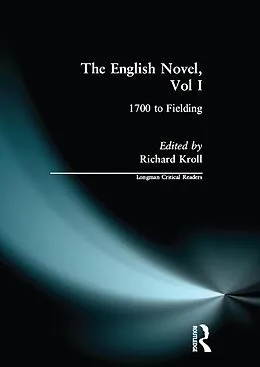 E-Book (epub) English Novel, Vol I, The von Richard W. F. Kroll