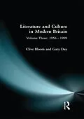 E-Book (epub) Literature and Culture in Modern Britain von Clive Bloom, Gary Day