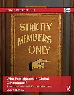 E-Book (pdf) Who Participates in Global Governance? von Molly Ruhlman