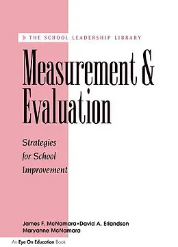 E-Book (epub) Measurement and Evaluation von David A. Erlandson