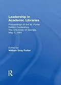 PDF Leadership in Academic Libraries von William G Potter