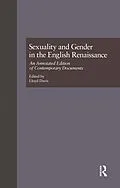 E-Book (epub) Sexuality and Gender in the English Renaissance von Lloyd Davis