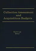 E-Book (epub) Collection Assessment and Acquisitions Budgets von Sul H Lee
