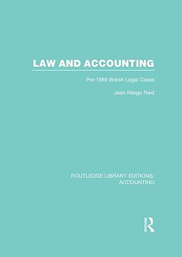 eBook (epub) Law and Accounting (RLE Accounting) de 