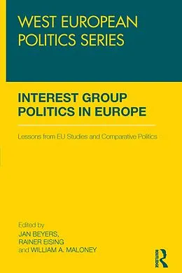 E-Book (pdf) Interest Group Politics in Europe von 