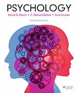 Kartonierter Einband Psychology von David G. Myers, C. Nathan Dewall, June Gruber