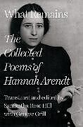 Livre Relié What Remains de Arendt Hannah