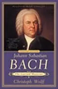 Kartonierter Einband Johann Sebastian Bach von Christoph Wolff