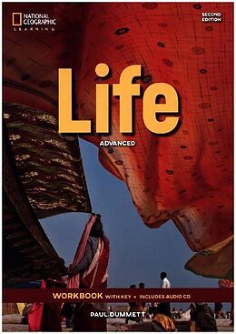 Couverture cartonnée Life Advanced Workbook and Key and Audio CD de Paul Dummett