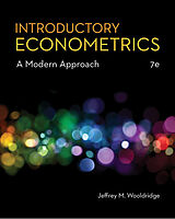 Livre Relié Introductory Econometrics de Jeffrey Wooldridge