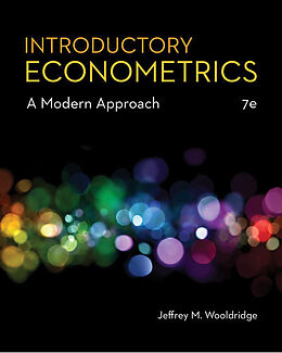 Livre Relié Introductory Econometrics de Jeffrey Wooldridge