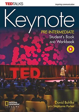 Broschiert Keynote Pre-intermediate Student's Book + Workbook Combo Split B +DVD von David Bohlke, Stephanie Parker