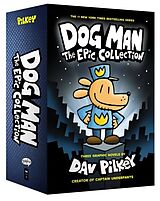 Livre Relié Dog Man - The Epic Collection. Pt.1 de Dav Pilkey