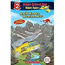 Couverture cartonnée Rock Man vs. Weather Man (the Magic School Bus Rides Again: Scholastic Reader, Level 2) de Samantha Brooke