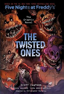 Couverture cartonnée Five Nights at Freddy's Graphic Novel The Twisted Ones de Scott Cawthon, Kira Breed-Wrisley