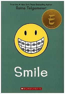 Couverture cartonnée Smile de Raina Telgemeier