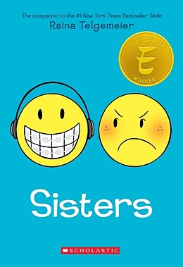 Couverture cartonnée Sisters de Raina Telgemeier