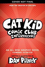 Livre Relié Cat Kid Comic Club 5: Influencers von Dav Pilkey