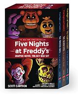 Livre Relié Five Nights at Freddy's Graphic Novel Trilogy Box Set de Scott Cawthon, Elley Cooper, Andrea Waggener
