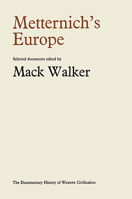 E-Book (pdf) Metternich's Europe von 