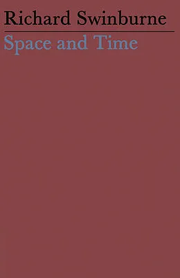 E-Book (pdf) Space and Time von Richard Swinburne