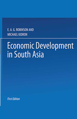 Kartonierter Einband Economic Development in South Asia von M. Kidrond