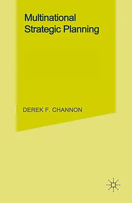 E-Book (pdf) Multinational Strategic Planning von Derek F. Channon, Michael Jalland