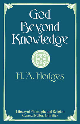 eBook (pdf) God Beyond Knowledge de H. A. Hodges