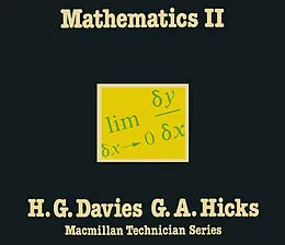 E-Book (pdf) Mathematics II von H. G. Davies, G. A. Hicks