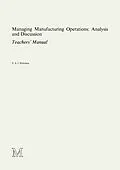 E-Book (pdf) Managing Manufacturing Operations: Analysis and Discussion von T. A. J. Nicholson