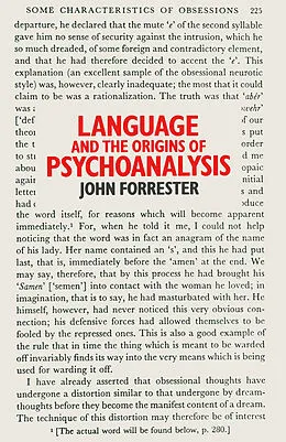 E-Book (pdf) Language and the Origins of Psychoanalysis von John Forrester
