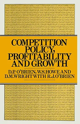 E-Book (pdf) Competition Policy, Profitability and Growth von D. P. O'Brien