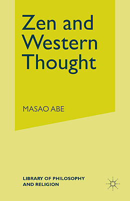 Couverture cartonnée Zen and Western Thought de Masao Abe