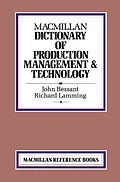 E-Book (pdf) Macmillan Dictionary of Production Technology and Management von John Bessant, Richard Lamming