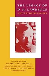 Kartonierter Einband The Legacy of D. H. Lawrence von