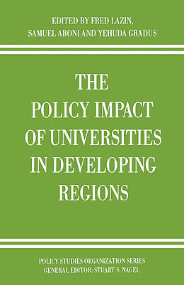 eBook (pdf) The Policy Impact of Universities in Developing Regions de Frederick A. Lazin