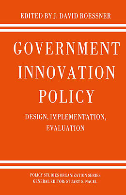 eBook (pdf) Government Innovation Policy de D. Roessner