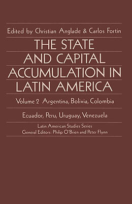 Couverture cartonnée The State and Capital Accumulation in Latin America de 