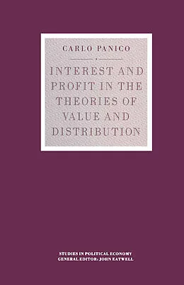 E-Book (pdf) Interest and Profit in the Theories of Value and Distribution von Carlo Panico