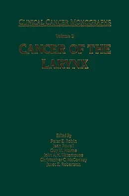 E-Book (pdf) Cancer of the Larynx von P. E. Powell, Peter E. Robin, Guy M. Holme