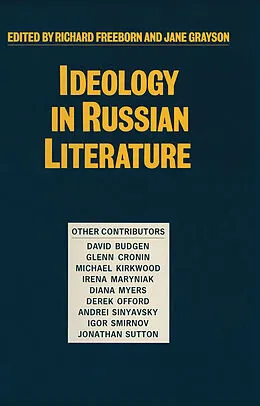 E-Book (pdf) Ideology in Russian Literature von Richard Freeborn, Jane Grayson